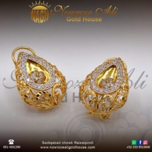 Gold Earring Design 0001