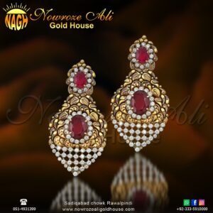 Gold Earring Design 0002