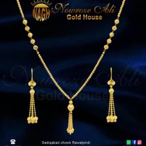 Gold Necklace Design 043
