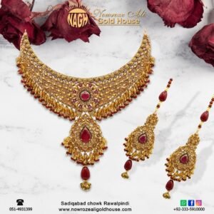 Gold Necklace Design 044