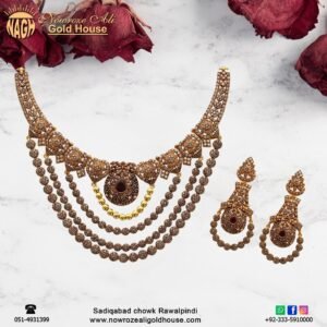 Gold Necklace Design 046