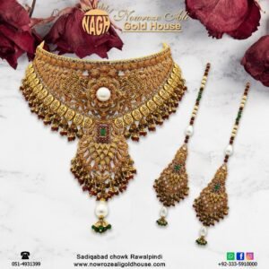 Gold Necklace Design 048