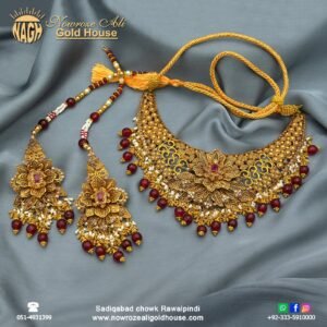 Gold Necklace Design 053