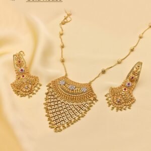 Gold Necklace Design 054