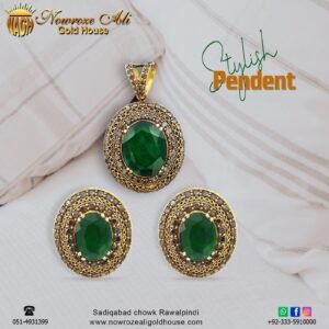 Gold Pendant Design 0007