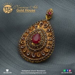 Gold Pendant Design 021