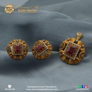 Gold Pendant Design 024